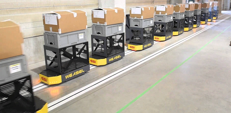 перевозка грузов на складе